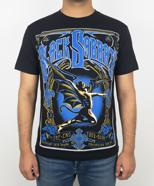 Rebelchords Black Sabbath The End Tour Glow Shirt