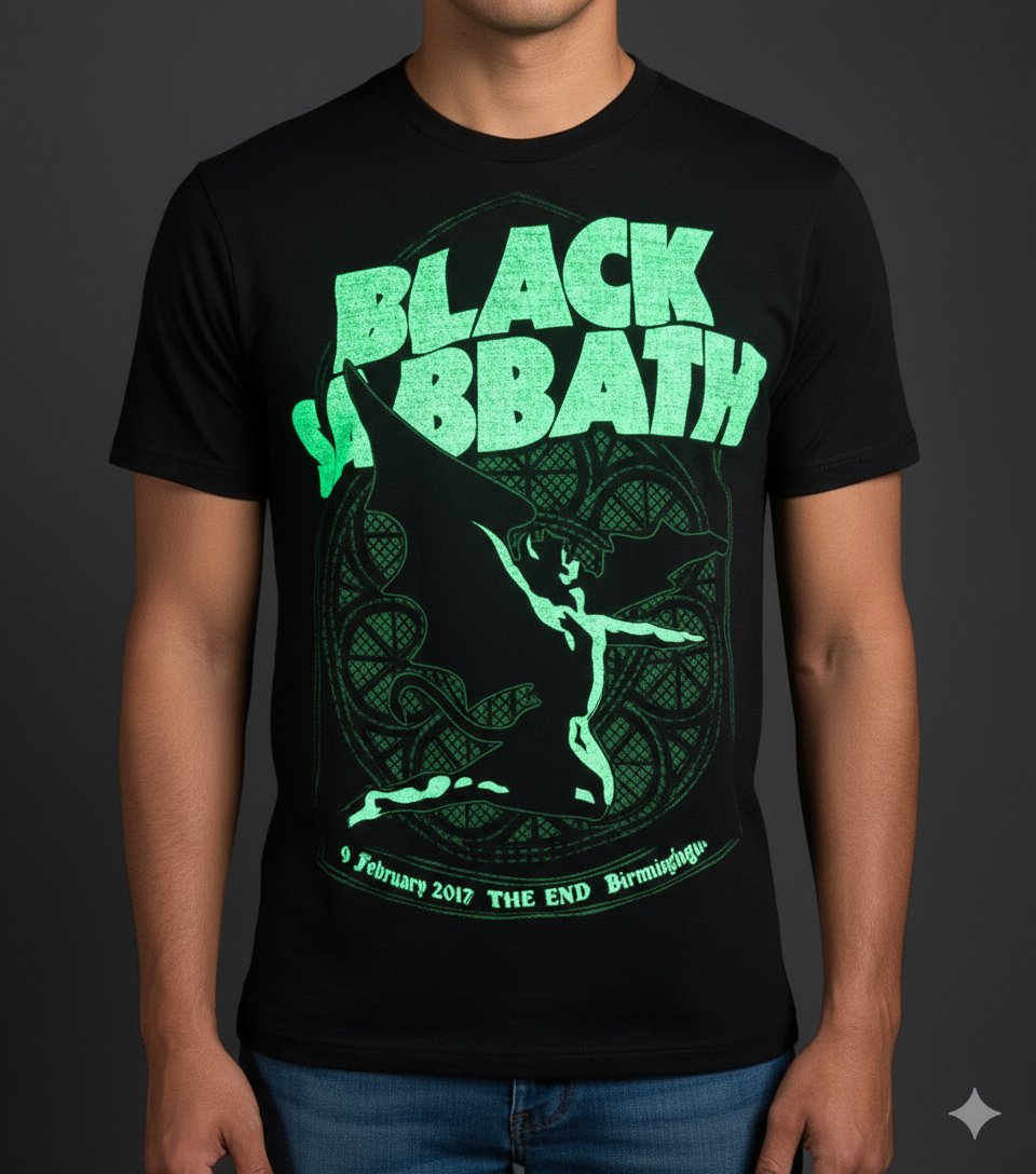 Rebelchords Black sabbath the end tour 2016 Bold Shirt