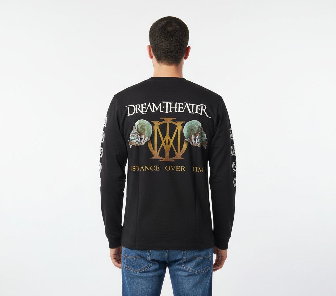 Rebelchords Dream Theater Distance Over Time Album Long Sleeve Shirt