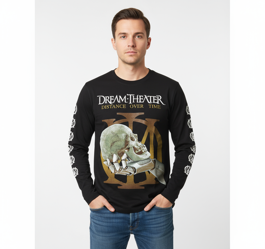 Rebelchords Dream Theater Distance Over Time Album Long Sleeve Shirt