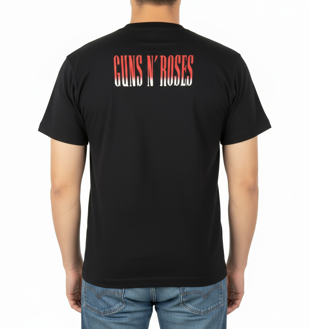 Rebelchords Guns N Roses T-Shirt with Classic Logo