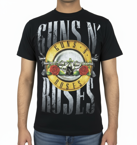 Rebelchords Guns N Roses T-Shirt with Classic Logo