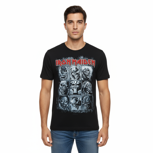 Rebelchords Iron Maiden Eddie T-Shirt for Fans
