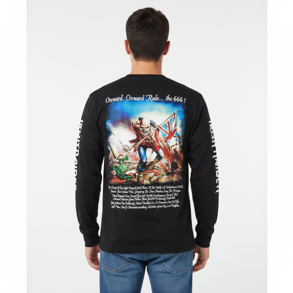Rebelchords Iron Maiden Beer Trooper Shirt Long Sleeve