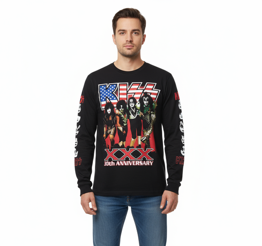 Rebelchords Kiss 30th Anniversary Tour Shirt Long Sleeve