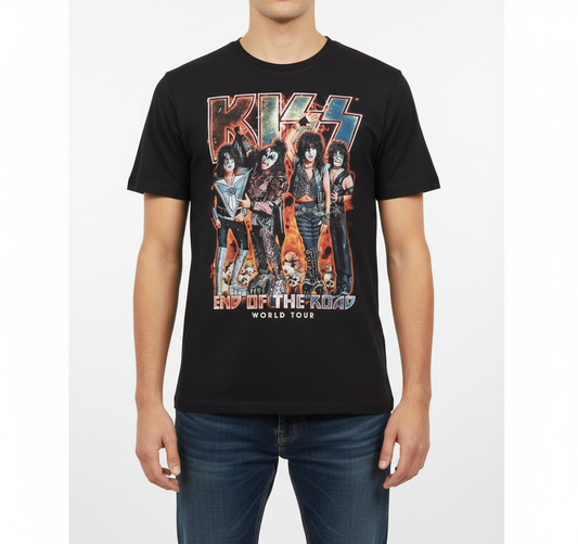 Rebelchords Kiss End of the Road Tour Short Sleeves Shirt