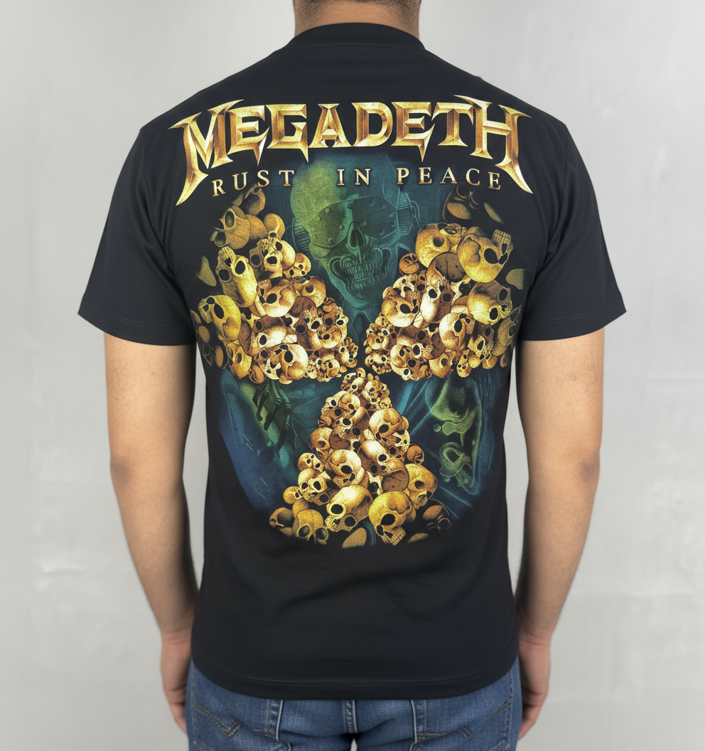 Rebelchords Megadeth Rust in Peace Shirt for Fans