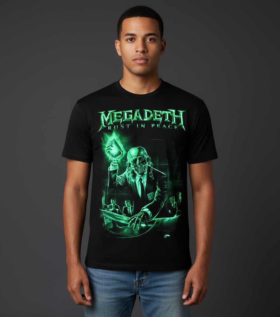 Rebelchords Megadeth Rust in Peace Shirt for Fans
