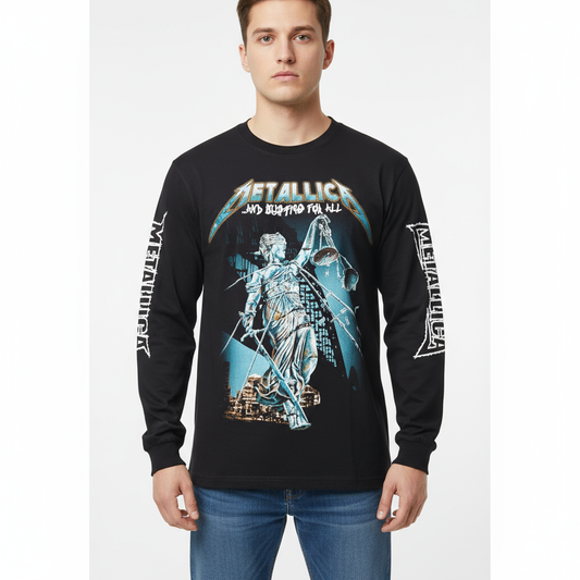 Rebelchords Metallica And Justice for All Shirt Long Sleeve