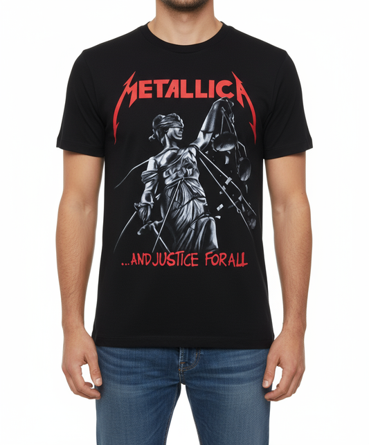 Rebelchords Metallica And Justice for All T-Shirt