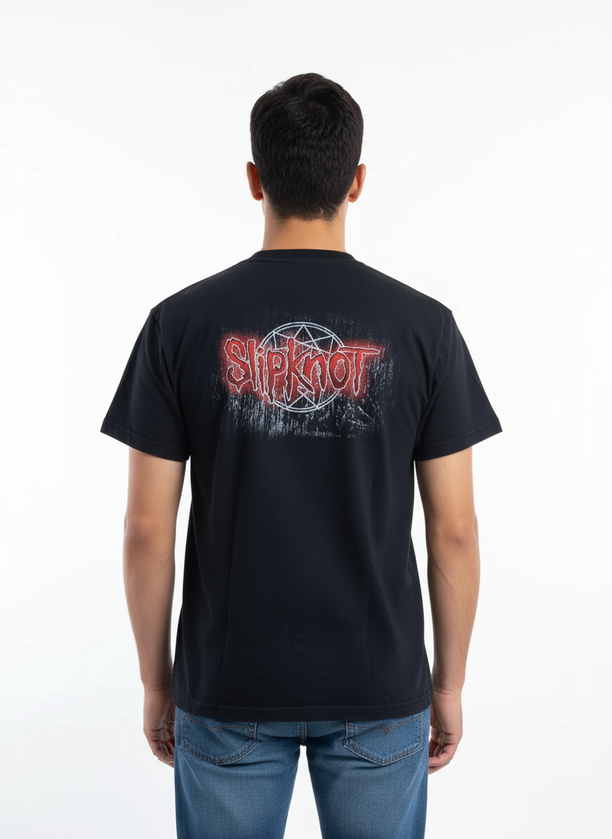 Rebelchords Slipknot Two Face Goat T-Shirt