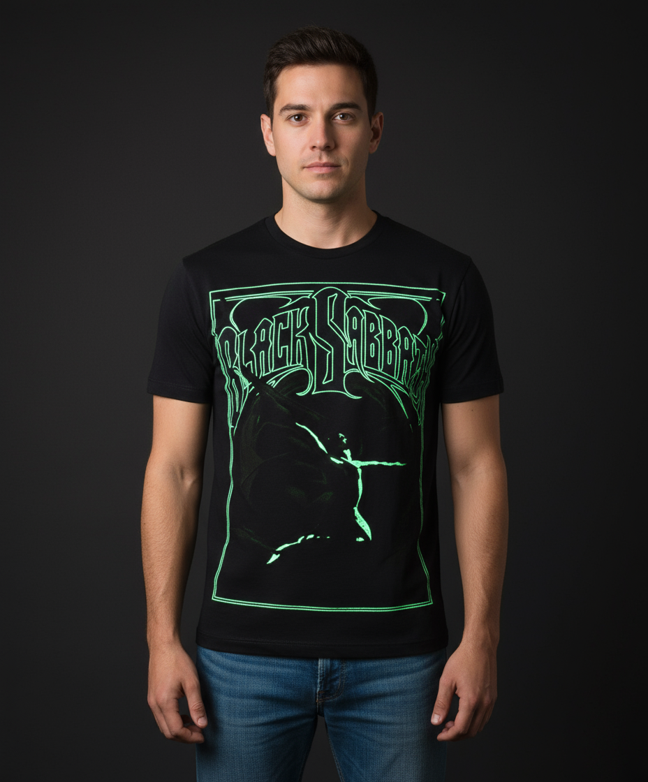 Rebelchords Black Sabbath The End Tour Glow Shirt