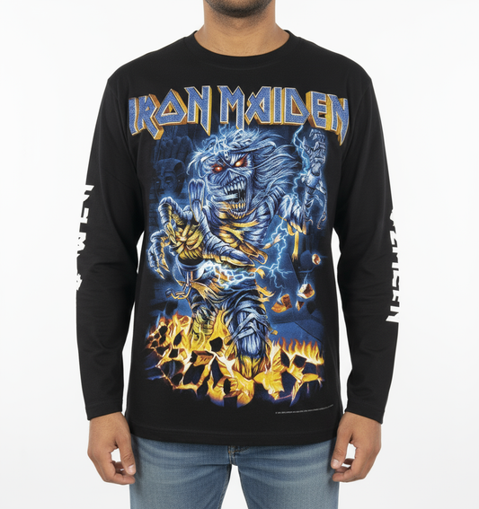 Rebelchords Iron Maiden Somewhere Back in Time Tour Shirt