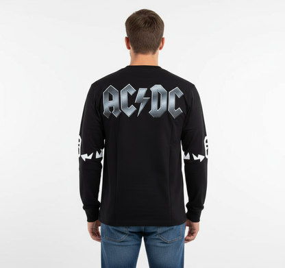 Rebelchords AC/DC Black Ice Shirt Long Sleeve Tee