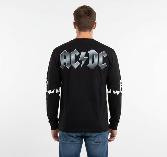 Rebelchords AC/DC Black Ice Shirt Long Sleeve Tee