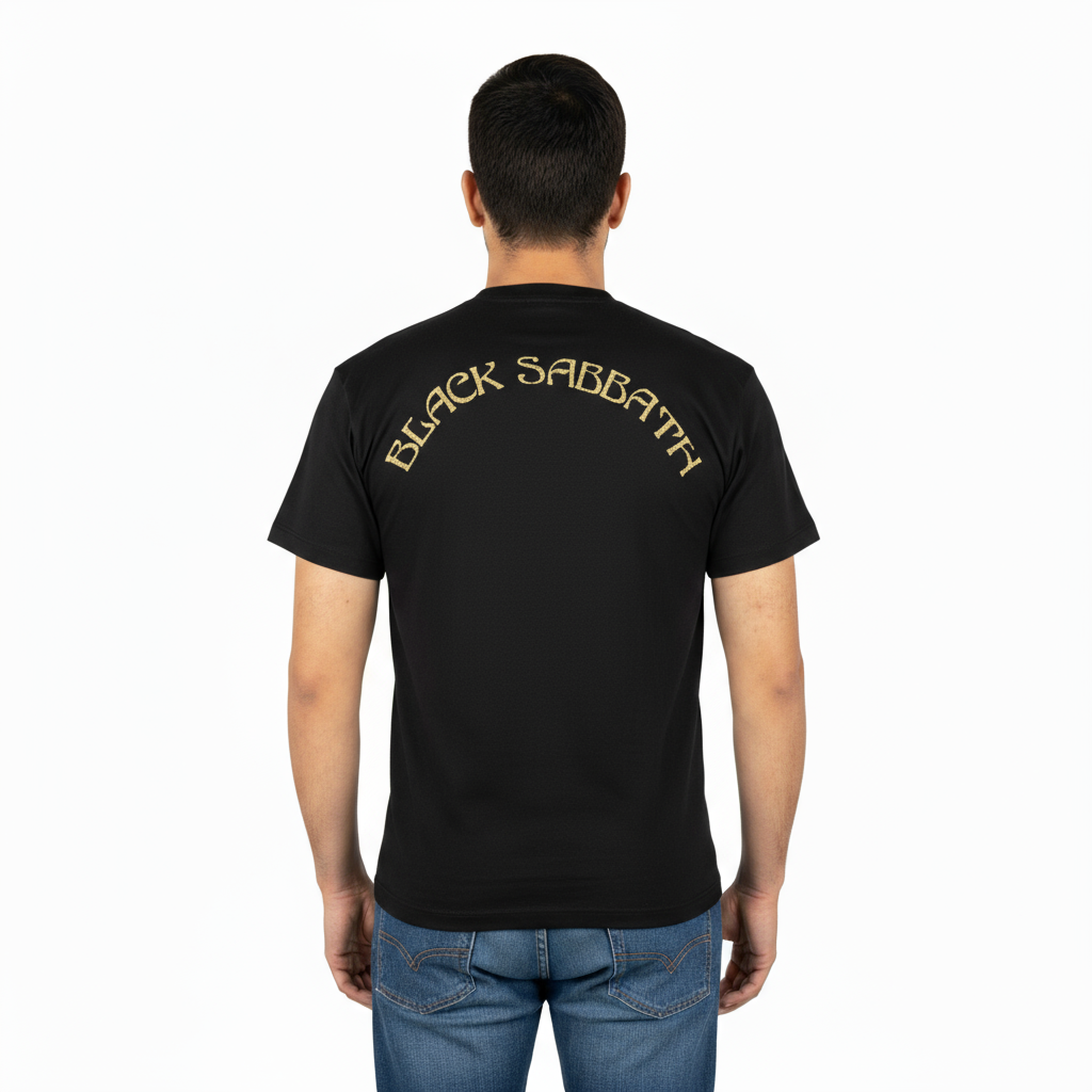 Rebelchords Black Sabbath US Tour 78 Gas Mask T-Shirt