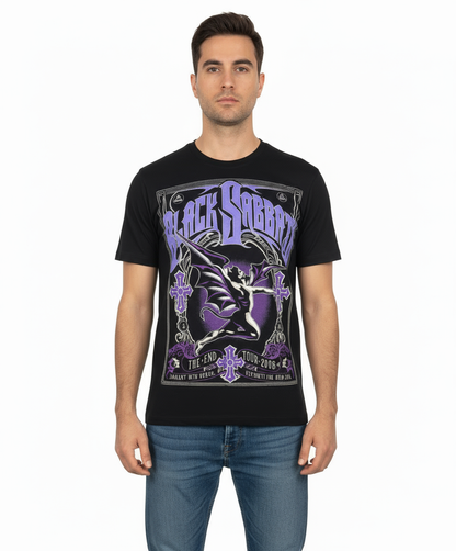 Rebelchords Black Sabbath The End Tour 2016 Purple Shirt