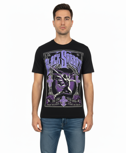 Rebelchords Black Sabbath The End Tour 2016 Purple Shirt