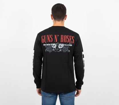 Rebelchords Guns N' Roses The Rock Never Dies T-Shirt