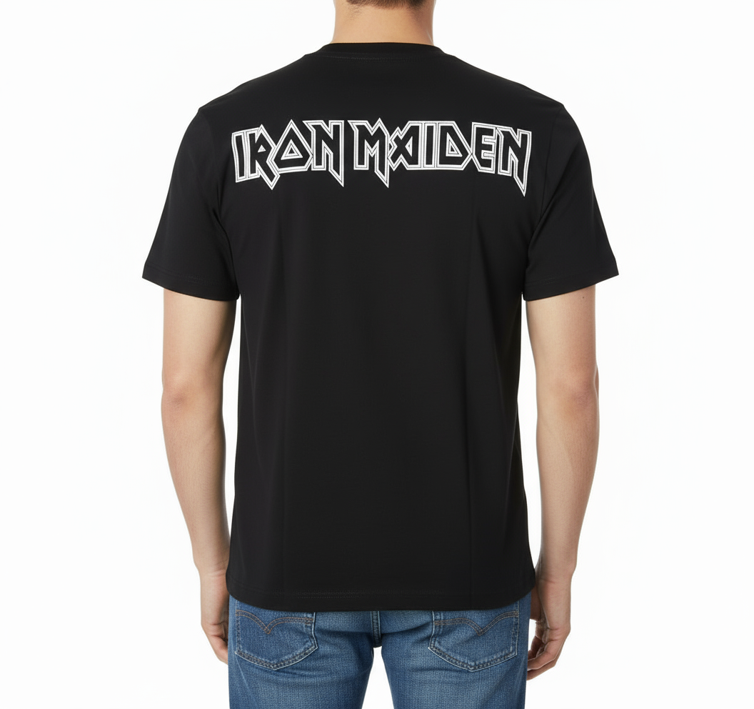 Rebelchords Iron Maiden Fear Live Flames T-Shirt