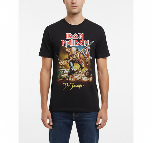 Rebelchords Iron Maiden The Trooper Short Sleeves Shirt