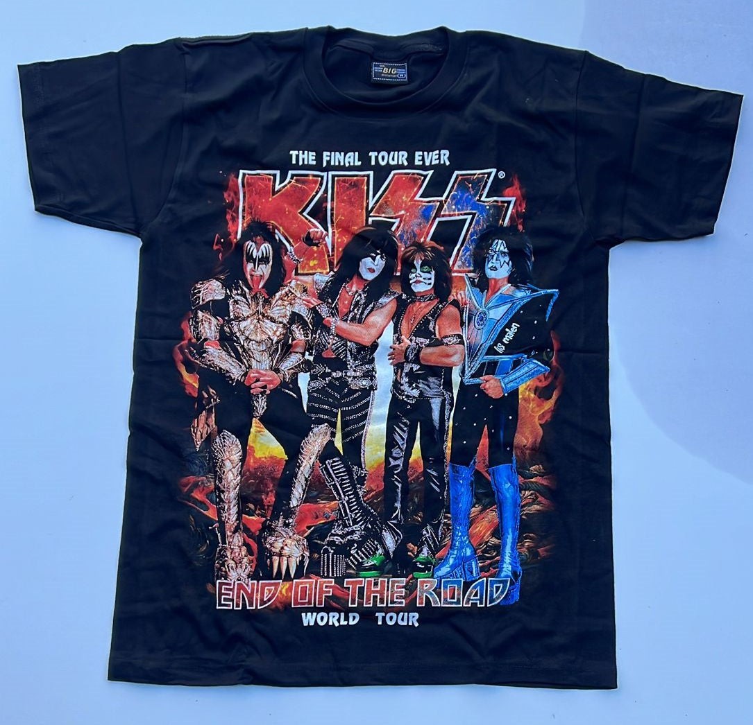 Rebelchords Kiss End of the Road Final Tour Short Sleeves Shirt