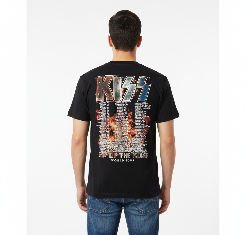 Rebelchords Kiss End of the Road Tour Short Sleeves Shirt