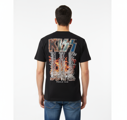 Rebelchords Kiss End of the Road Tour Short Sleeves Shirt