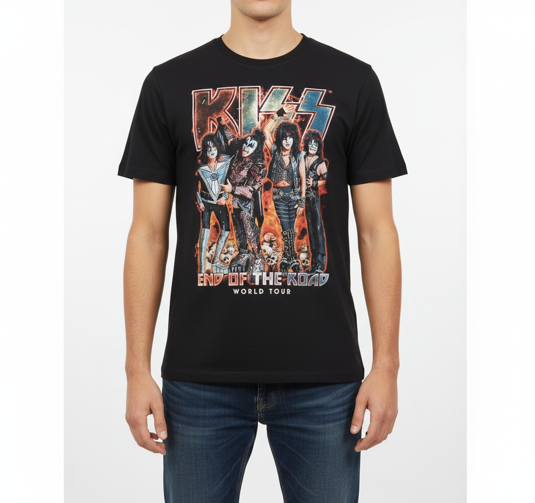Rebelchords Kiss End of the Road Tour Short Sleeves Shirt