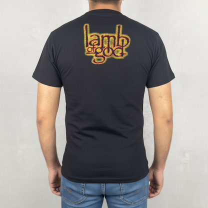 Rebelchords Lamb of God Band T-Shirt - Fire Design