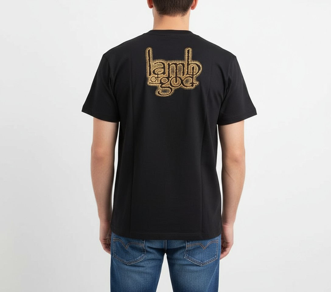 Rebelchords Lamb of God Y2K T-Shirt Design