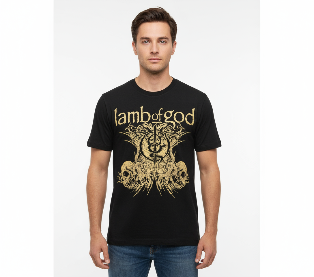 Rebelchords Lamb of God Y2K T-Shirt Design
