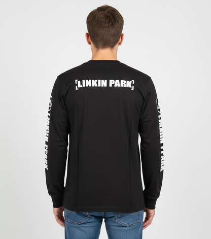 Rebelchords Linkin Park Long Sleeve Shirt with Band Logo