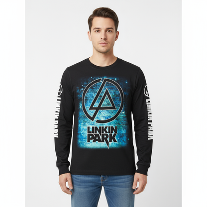 Rebelchords Linkin Park Long Sleeve Shirt with Band Logo