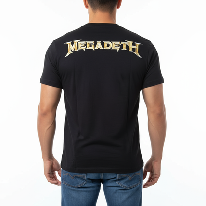 Rebelchords Megadeth Rust in Peace Shirt Black Tee