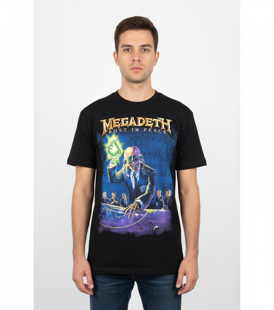 Rebelchords Megadeth Rust in Peace Shirt for Fans