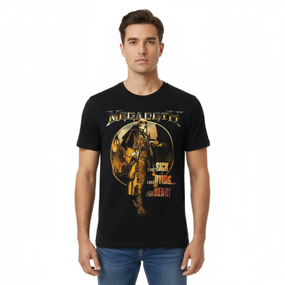 Rebelchords Megadeth The Sick The Dying And The Dead Shirt - Graphic Tee