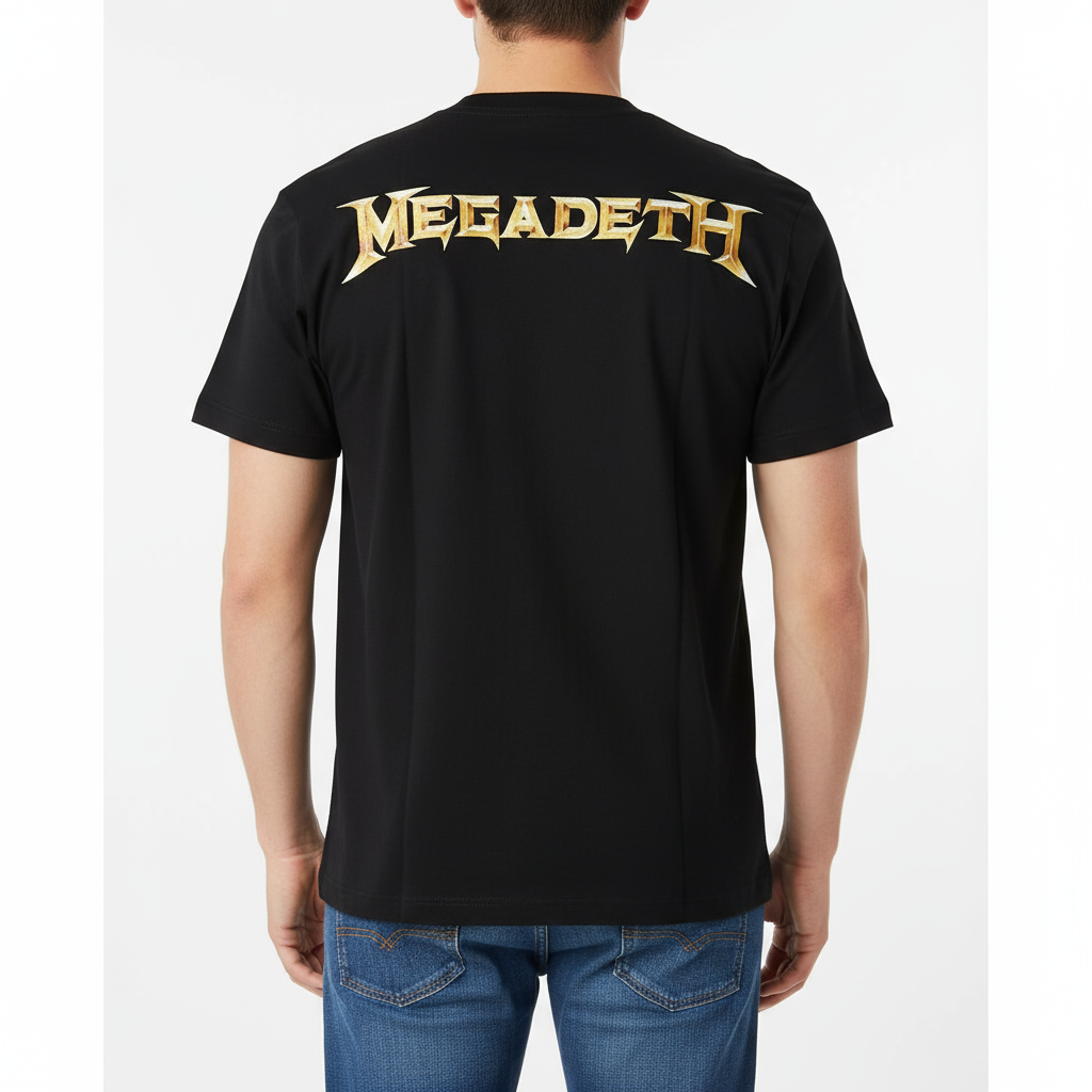 Rebelchords Megadeth Dystopia Short sleeves T-Shirt