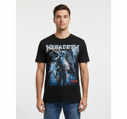 Rebelchords Megadeth Dystopia Short sleeves T-Shirt