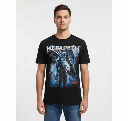 Rebelchords Megadeth Dystopia Short sleeves T-Shirt