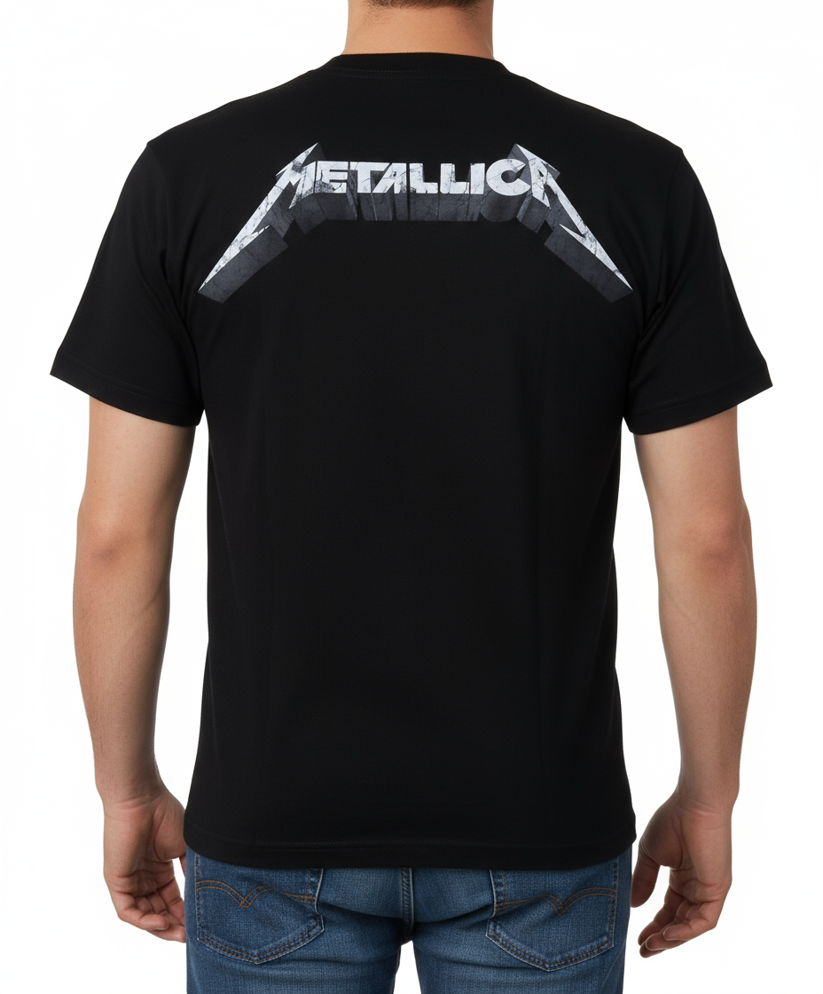 Rebelchords Metallica And Justice for All T-Shirt