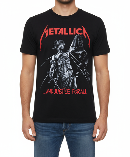 Rebelchords Metallica And Justice for All T-Shirt