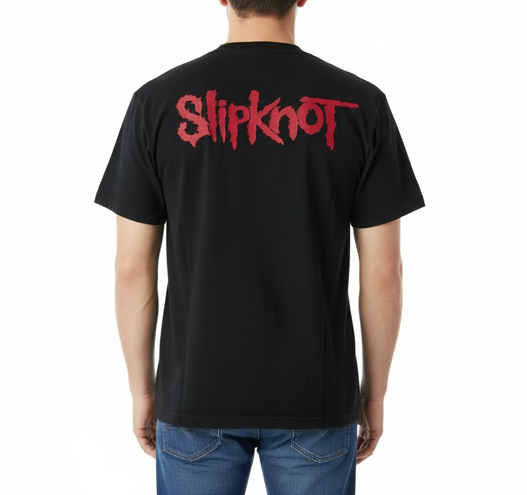 Rebelchords Slipknot Band Frame T-Shirt with Unique Design