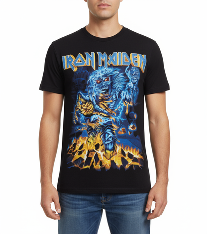Rebelchords Iron Maiden Somewhere Back in Time Tour Shirt