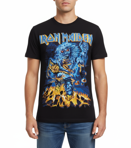 Rebelchords Iron Maiden Somewhere Back in Time Tour Shirt